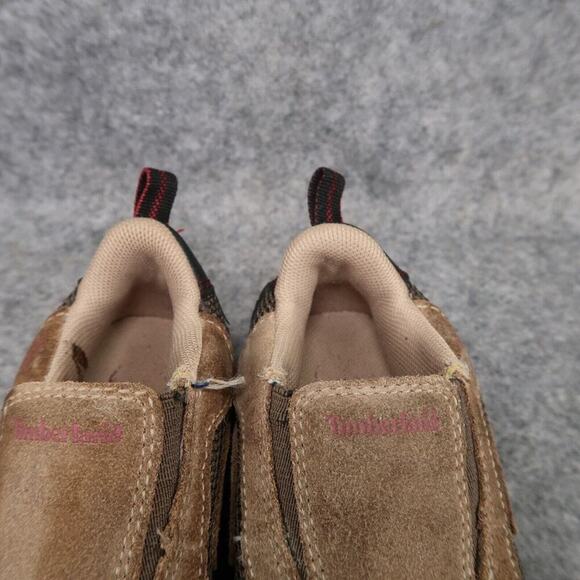 Timberland Shoes Toddler 8 Slip On Moc Leather Casual Active Kids Brown Outdoor - Picture 4 of 13